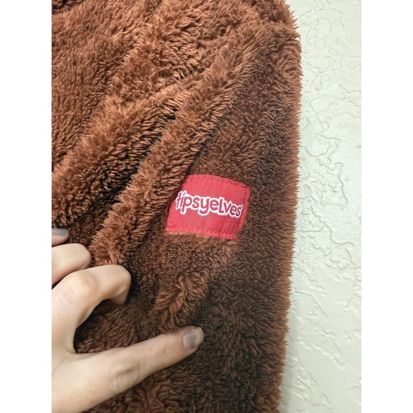 Tipsy Elves Reindeer Costume with Red and Cream Accents - Picture 5 of 8